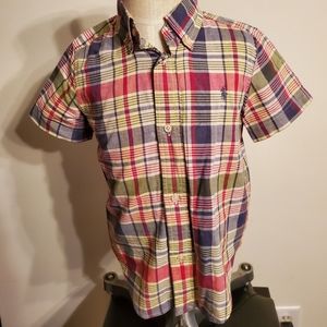 Ralph Lauren Toddler Plaid Button Up Shirt